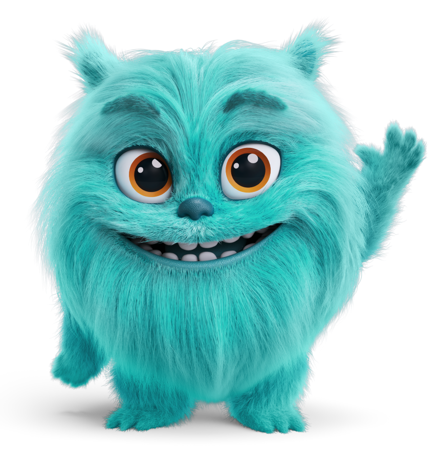 blue-waving